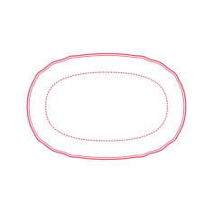 Objects Serving Dishes Ikea Upplaga Serving Plate Sketch Drawing Svg, Free Vectors File